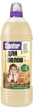 Средство для мытья полов санфор 1000 мл ультра блеск забота о доме