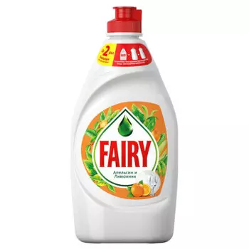 Средство для мытья посуды Fairy 450мл апельсин и лимонник