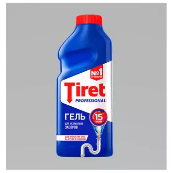 Средство для прочистки труб 500мл Tiret