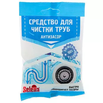 Средство для прочистки труб Selena 90 г антизасор