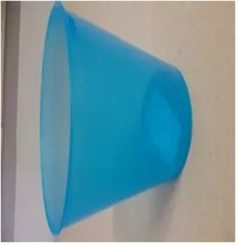 Стакан 350 мл красный