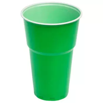 Стакан 500 мл 5 шт зеленый