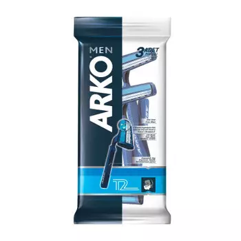 Станок Arko 3шт т2 одноразовый двойное лезвие