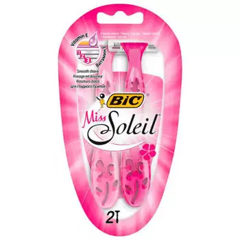 Станок Bic Miss Soleil 2шт женский одноразовый