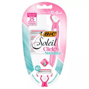 Станок бик мисс солейл женский с 4 кассетами