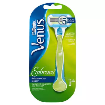 Станок Gillette Venus Embrace с 2 кассетами женский