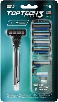 Станок топ тек рейзор 3 9 шт