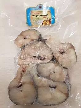 Стейк дальневосточных рыб минтай с/м в/у 600 г рыбная трапеза