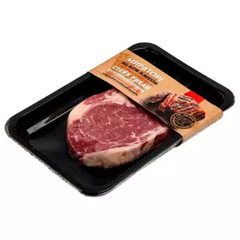 Стейк из говядины рибай 390г лоток мираторг