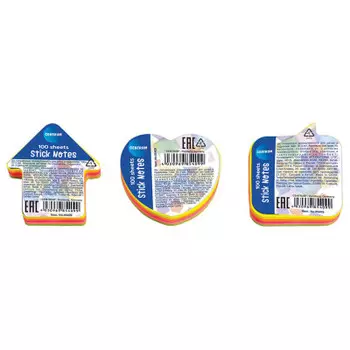 Стикеры центрум 20л фигурные мини в ассортименте 85409