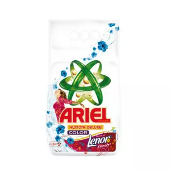 Стиральный порошок Ariel 4,5кг автомат колор ленор фреш
