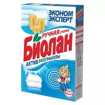 Стиральный порошок биолан 350 г эконом эксперт к/к