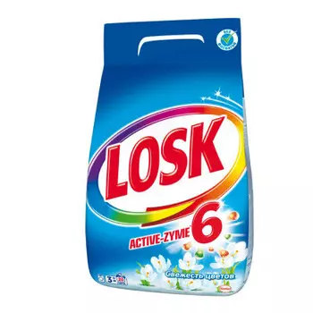 Стиральный порошок Losk 3кг автомат свежесть цветов