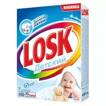 Стиральный порошок Losk 450г автомат детский
