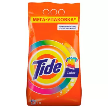 Стиральный порошок тайд 9 кг автомат колор