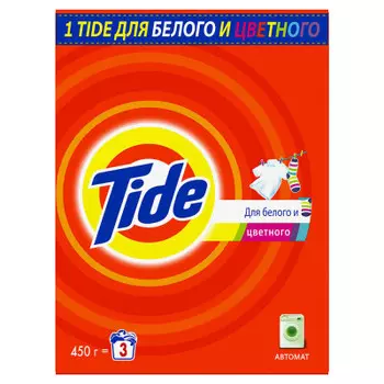 Стиральный порошок Tide 450г автомат для белого и цветного
