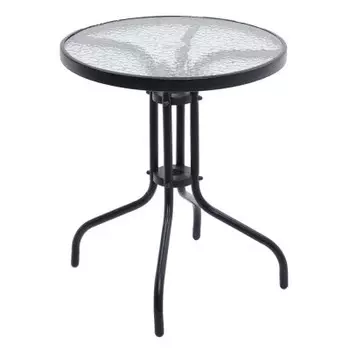 Стол к набору марсель мини сан-ремо мини гарден стори 60 см каркас черный столешница прозра wr1208