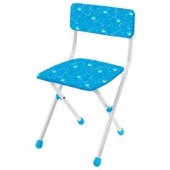 Стул детский складной ника с коронами сту8/5