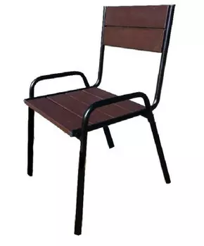 Стул к набору фьюжн коричневый ф691-мт002