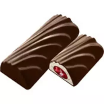 Суфле дамский десерт с клюквой в глазури