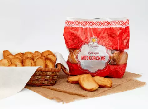 Сухари московские 400 г орловский хлебокомбинат