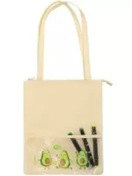Сумка-шоппер проф-пресс авокадо 36 х30 см см-1115