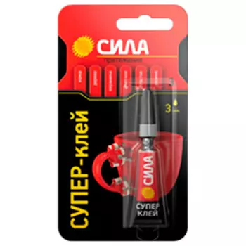 Супер-клей Сила сверхпрочный 3 гр.