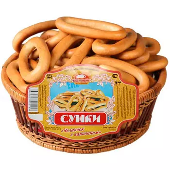 Сушки Челночок с ванилином 300г Тамбовский хлебокомбинат