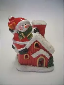 Сувенир снеговик на крыше sw4482