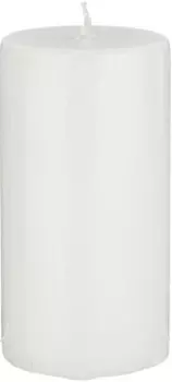 Свеча 5*10 см бронко столбик белая 315-298