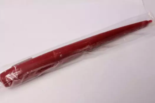 Свеча античная 1шт бордовая