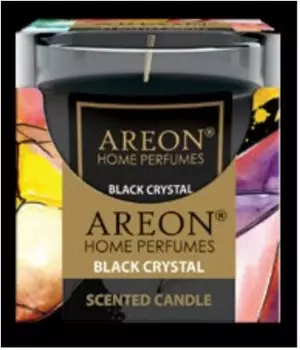 Свеча ароматическая 120 гр ареон черный кристалл