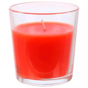 Свеча ароматическая нск 9,5см апельсин+бергамот стакан
