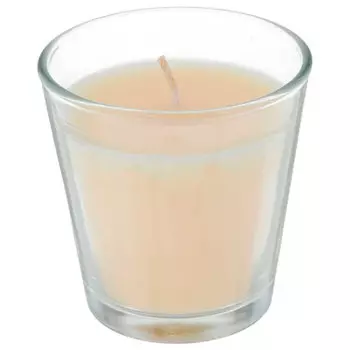 Свеча ароматическая нск 9,5см ваниль стакан