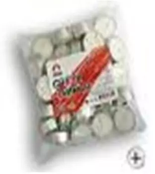 Свеча чайная 30шт 38мм nsk30691