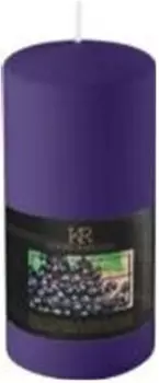 Свеча столб 5, 6*10 см кукина раффината черная смородина