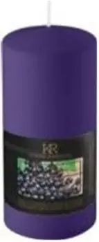 Свеча столб 5*8 см кукина раффината черная смородина