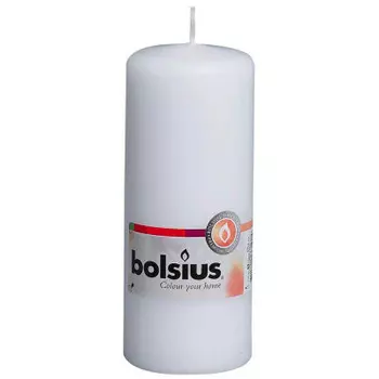 Свеча столбик белая 150*60