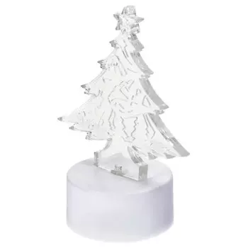 Свеча Vegas елочка чайная светодиодная 6*8см зеленое свечение с бат 55052