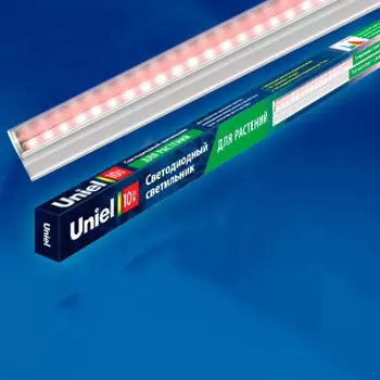Светильник светодиодный для растений 57см Uniel ULI-p16-10w sple ip20 белый линейный