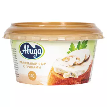 Сыр авида 140 г плавленый со вкусом грибов