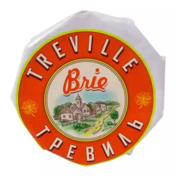 Сыр бри 100 г с белой плесенью тревиль