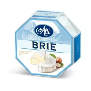 Сыр бри алти 60% 125 г круг россия