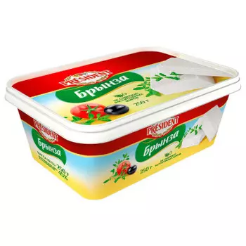 Сыр брынза 250 г 45% президент