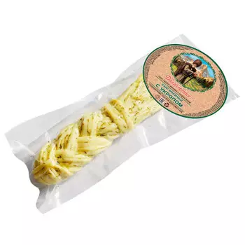 Сыр чечил косичка 45% 100 г с укропом долголетие