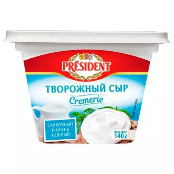 Сыр cremerie 140 г 56% творожный сливочный