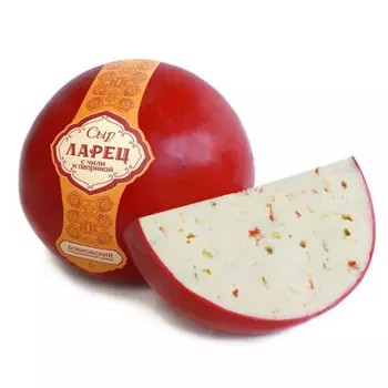 Сыр ларец 50% с чили и паприкой россия