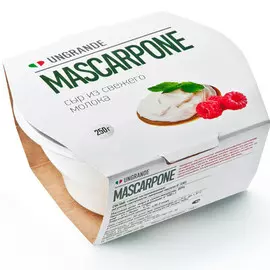 Сыр маскарпоне 250 г унагранде