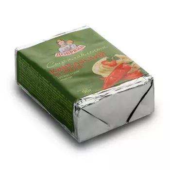 Сыр плавленый 90 г 55% кавказский со специями добряна