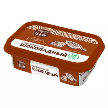 Сыр плавленый продукты из елани 180 г 30% шоколадный